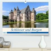 Schlösser und Burgen in NRW (Premium, hochwertiger DIN A2 Wandkalender 2023, Kunstdruck in Hochglanz)