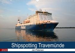 Shipspotting Travemünde (Wandkalender 2023 DIN A3 quer)
