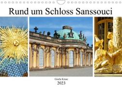 Rund um Schloss Sanssouci (Wandkalender 2023 DIN A4 quer)