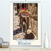 Ein Streifzug durch die Gassen der Insel Rhodos (Premium, hochwertiger DIN A2 Wandkalender 2023, Kunstdruck in Hochglanz)
