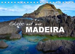 Erlebe mit mir Madeira (Tischkalender 2023 DIN A5 quer)