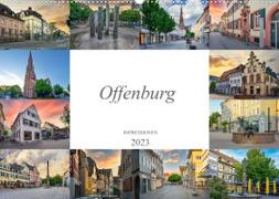Offenburg Impressionen (Wandkalender 2023 DIN A2 quer)
