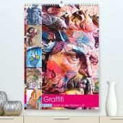 Graffiti Kunst an der frischen Luft (Premium, hochwertiger DIN A2 Wandkalender 2023, Kunstdruck in Hochglanz)