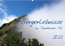 Bergerlebnisse im Tannheimer Tal (Wandkalender 2023 DIN A2 quer)
