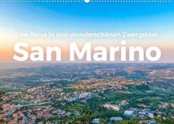 San Marino - Eine Reise in den wunderschönen Zwergstaat. (Wandkalender 2023 DIN A2 quer)