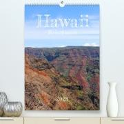 Hawaii - Reiseplaner (Premium, hochwertiger DIN A2 Wandkalender 2023, Kunstdruck in Hochglanz)