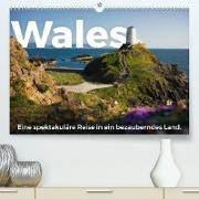 Wales - Eine spektakuläre Reise in ein bezauberndes Land. (Premium, hochwertiger DIN A2 Wandkalender 2023, Kunstdruck in Hochglanz)