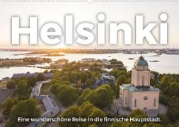 Helsinki - Eine wunderschöne Reise in die finnische Hauptstadt. (Wandkalender 2023 DIN A2 quer)