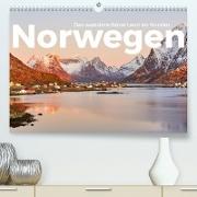 Norwegen - Das wunderschöne Land im Norden. (Premium, hochwertiger DIN A2 Wandkalender 2023, Kunstdruck in Hochglanz)