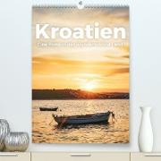 Kroatien - Eine Reise in das wunderschöne Land. (Premium, hochwertiger DIN A2 Wandkalender 2023, Kunstdruck in Hochglanz)