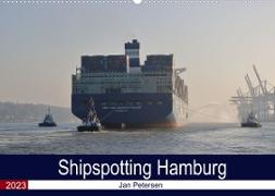 Shipspotting Hamburg (Wandkalender 2023 DIN A2 quer)