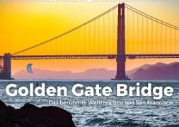 Golden Gate Bridge - Das berühmte Wahrzeichen von San Francisco. (Wandkalender 2023 DIN A2 quer)