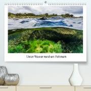 Unter Wasser rund um Fehmarn (Premium, hochwertiger DIN A2 Wandkalender 2023, Kunstdruck in Hochglanz)