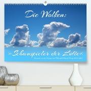 Die Wolken: "Schauspieler der Lüfte" (Premium, hochwertiger DIN A2 Wandkalender 2023, Kunstdruck in Hochglanz)