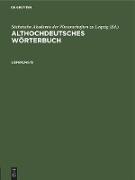 Althochdeutsches Wörterbuch. Lieferung 15