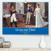 Gruss aus Tilsit - Historische Stadtansichten (Premium, hochwertiger DIN A2 Wandkalender 2023, Kunstdruck in Hochglanz)