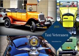 Taxi Veteranen - Kubas älteste Taxis (Wandkalender 2023 DIN A2 quer)
