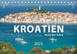 KROATIEN - Perle der Adria (Tischkalender 2023 DIN A5 quer)