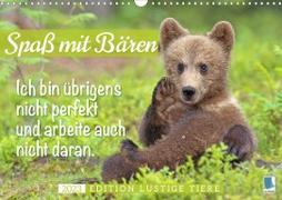 Spaß mit Bären: Edition lustige Tiere (Wandkalender 2023 DIN A3 quer)