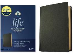 KJV Life Application Study Bible, Third Edition (Genuine Leather, Black, Red Letter)