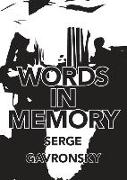 Words In Memory