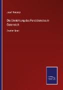 Die Einrichtung des Forstdienstes in Österreich