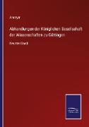 Abhandlungen der Königlichen Gesellschaft der Wissenschaften zu Göttingen