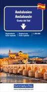 Andalusien, Costa del Sol Regionalkarte 1:200 000