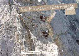 Via Ferratas - Klettersteige (Wandkalender 2023 DIN A3 quer)