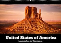 USA: Landschaften der Weststaaten (Wandkalender 2023 DIN A2 quer)