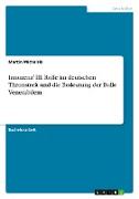 Innozenz¿ III. Rolle im deutschen Thronstreit und die Bedeutung der Bulle Venerabilem
