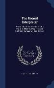 The Record Interpreter: A Collection of Abbreviations, Latin Words and Names Used in English Historical Manuscripts and Records