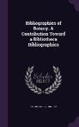 Bibliographies of Botany. a Contribution Toward a Bibliotheca Bibliographica