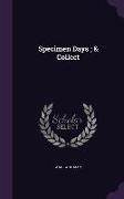 Specimen Days, & Collect