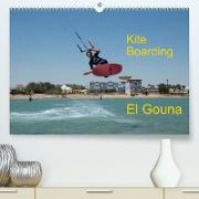 Kite Boarding El Gouna (Premium, hochwertiger DIN A2 Wandkalender 2023, Kunstdruck in Hochglanz)