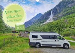 Norwegen erkunden mit dem Wohnmobil (Wandkalender 2023 DIN A3 quer)