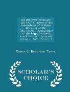 The Brewster Genealogy, 1566-1907, A Record of the Descendants of William Brewster of the Mayflower, Ruling Elder of the Pilgrim Church Which Founded