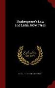 Shakespeare's Law and Latin. How I Was