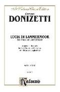 Lucia Di Lammermoor: Italian Language Edition, Vocal Score