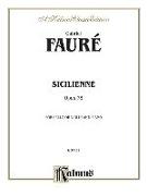 Sicilienne, Op. 78: For Cello or Violin & Piano