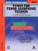 Student Instrumental Course Tunes for Tenor Saxophone Technic: Level II