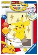 Ravensburger Malen nach Zahlen 20084 - Pikachu – Kinder ab 7 Jahren