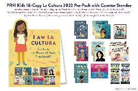PRH Kids 18-Copy La Cultura 2022 Pre-Pack with Counter Standee