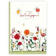 Geschenkpapierbuch Blumenparadies