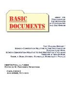 Basic Documents about the Treatment of Detainees at Guantanamo and Abu Ghraib