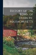 History of the Town of Duxbury, Massachusetts