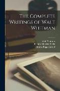 The Complete Writings of Walt Whitman, 1