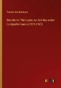 Geschichte Thüringens zur Zeit des ersten Landgrafenhauses (1039-1247)