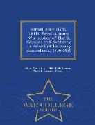 Samuel Allin (1756-1841), Revolutionary War Soldier of North Carolina and Kentucky: A Record of His Many Descendants, 1756-1960 - War College Series