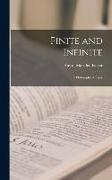 Finite and Infinite: a Philosophical Essay